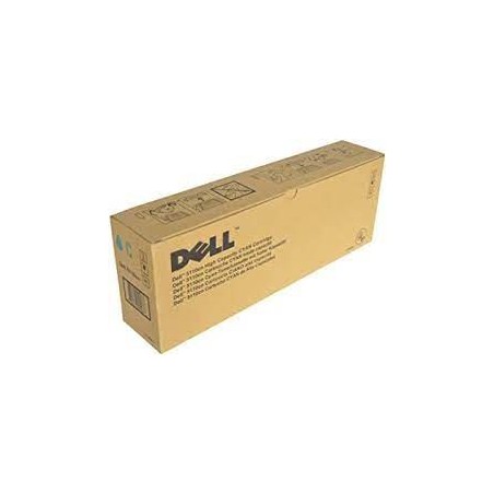 Cartucho del toner Dell 5110 cian, ALTA CAPACIDAD