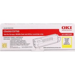 OKI C5650/C5750 AMARILLO
