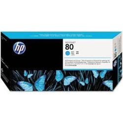 CABEZAL DE IMPRESION HP Nº 80 cian - CADUCADO