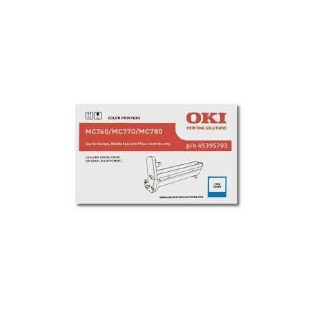 OKI MC760/MC770/MC780 TAMBOR CIAN