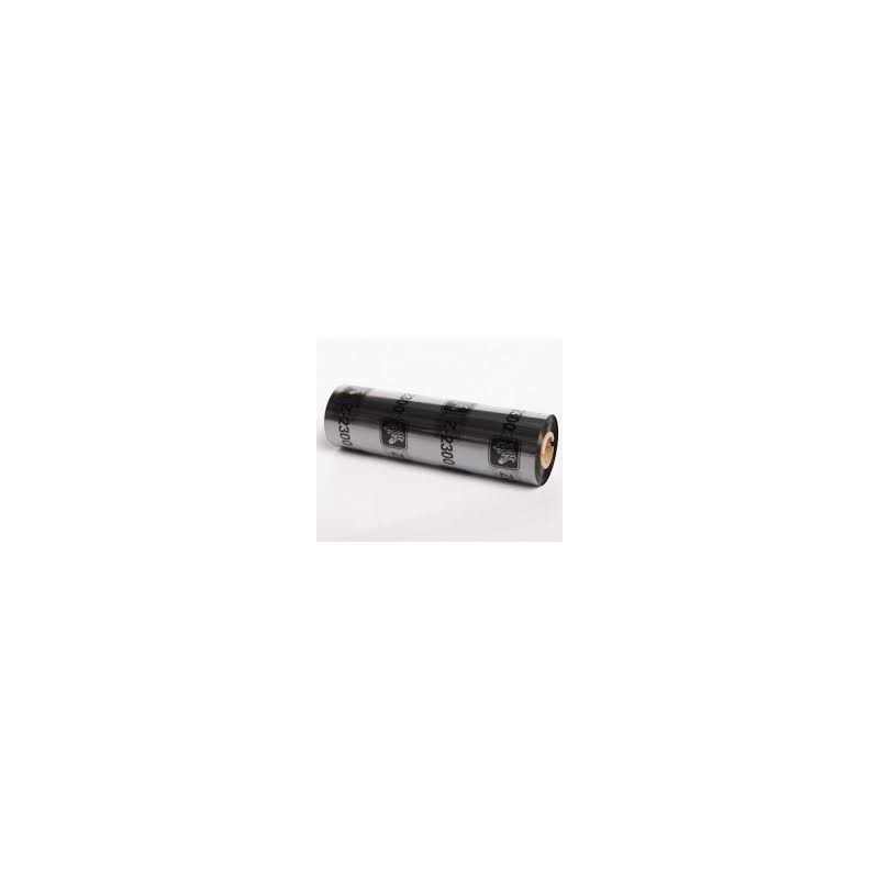 RIBBON ZEBRA 2300 WAX (02300GS11007) CERA