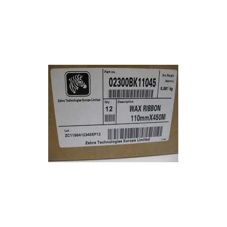 RIBBON ZEBRA 2300 (02300BK11045)