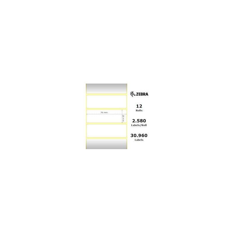 ROLLOS ETIQUETAS ZEBRA Z-SELECT 2000T (800273-105)