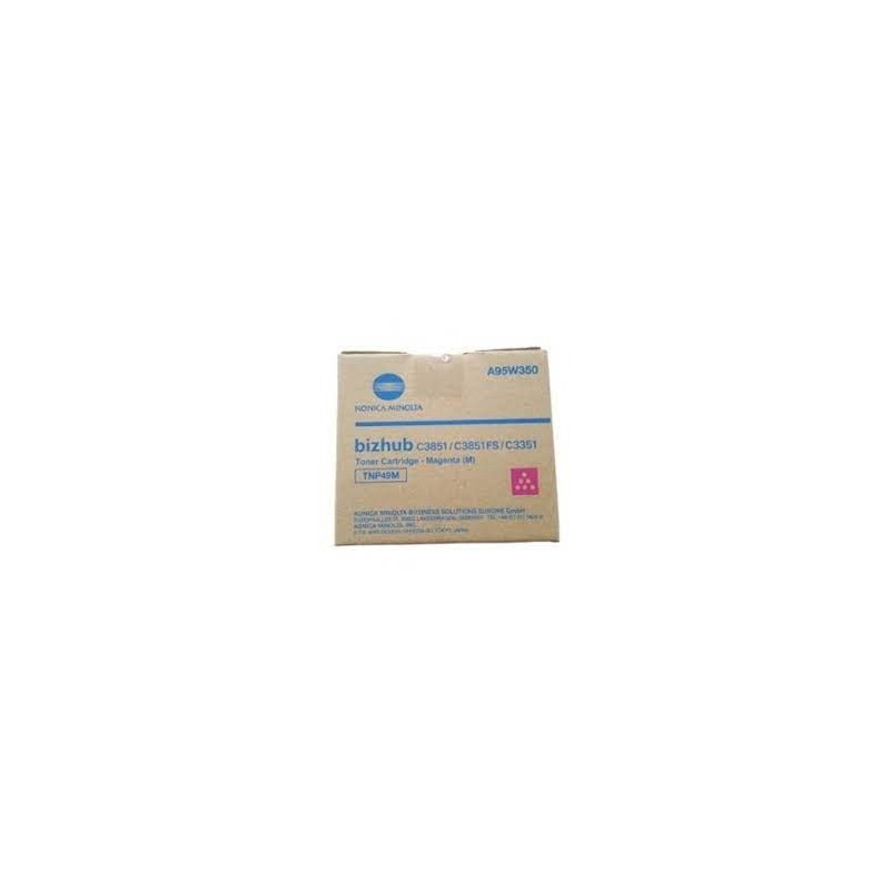 TONER KONICA MINOLTA BIZHUB C3851 (TNP49M) MAGENTA