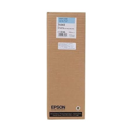Cartucho EPSON STYLUS PRO 7700 (T6365) cian claro