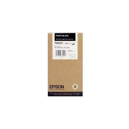 Cartucho EPSON STYLUS PRO 7800 (T6031) negro photo