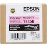 Cartucho EPSON STYLUS PRO 3880 (T580B) magenta vivo
