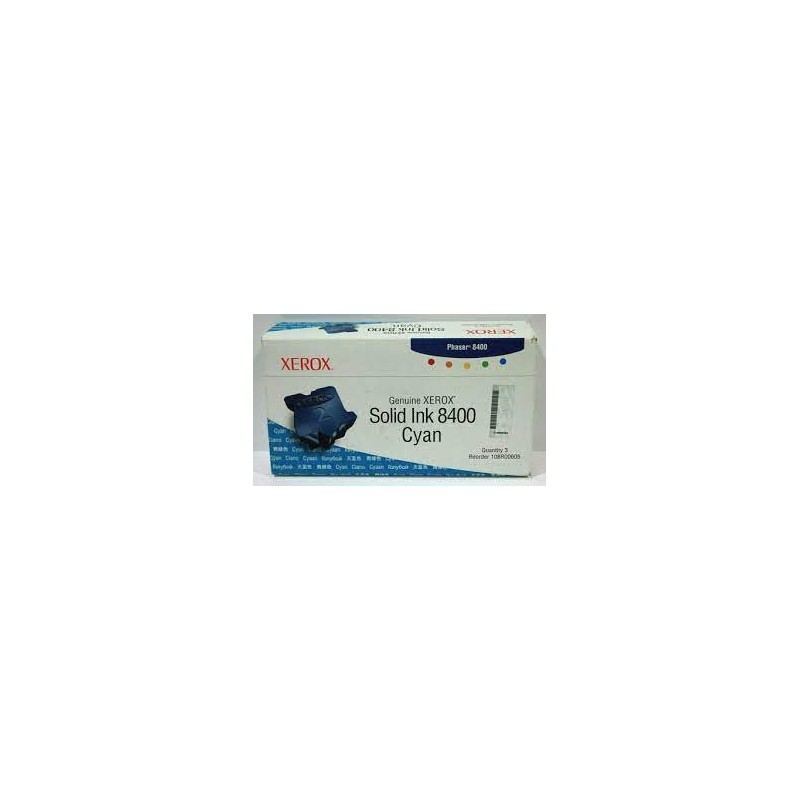 TINTA SOLIDA Xerox Phaser 8400 (108R00605) CIAN
