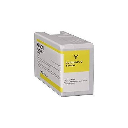 Cartucho EPSON ColorWorks C6000 (SJIC36PY) AMARILLO