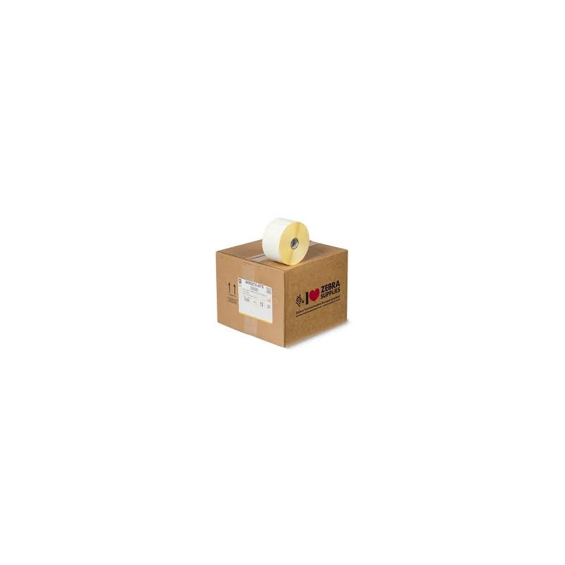 (12) Rollos etiquetas transfer ZEBRA TLP2844/3742 57x19mm 3315et/rollo TERMICA PREMIUM