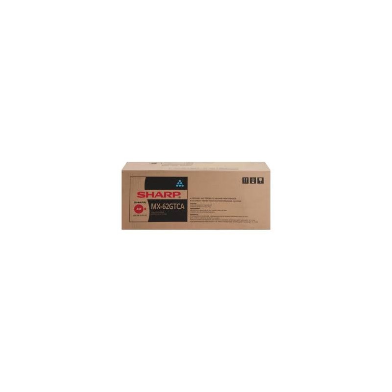 TONER ORIGINAL SHARP MX62GTCA CIAN