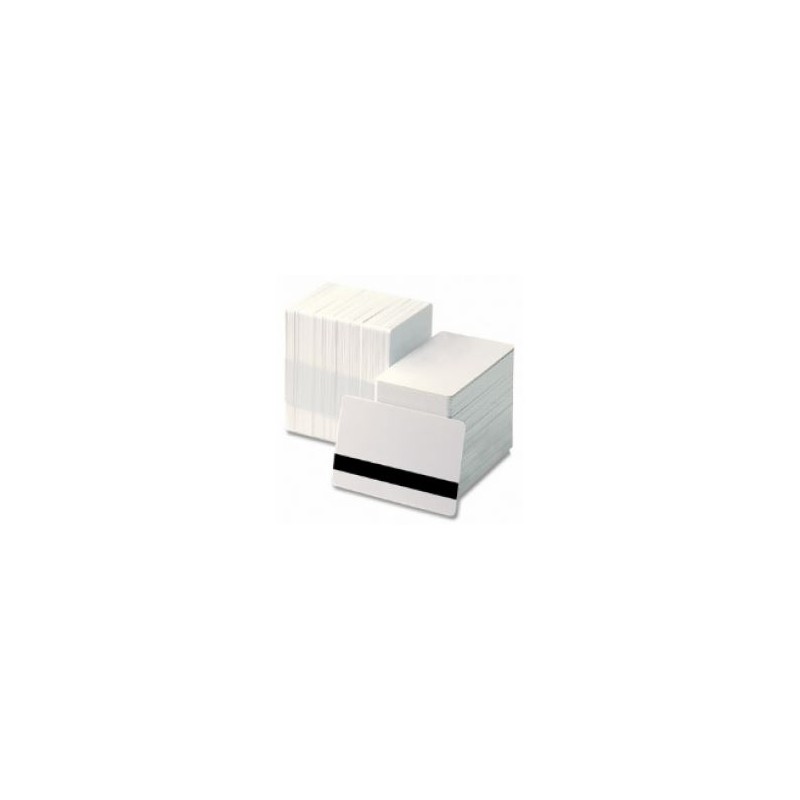 Tarjetas blancas Zebra white PVC